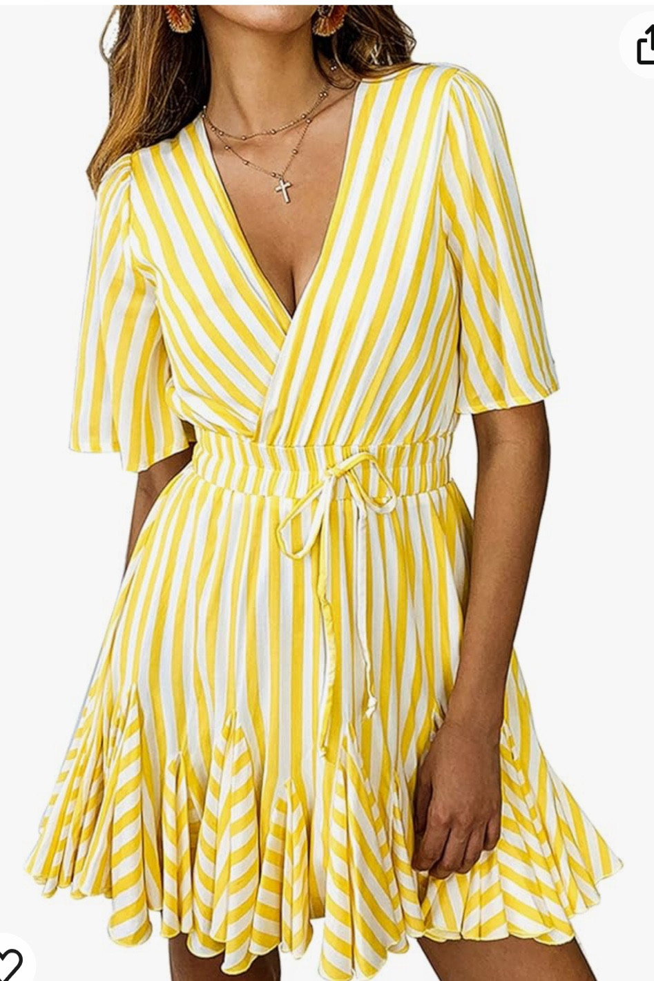 Ruffle dress ☀️ 

#LTKstyletip #LTKsalealert #LTKSeasonal