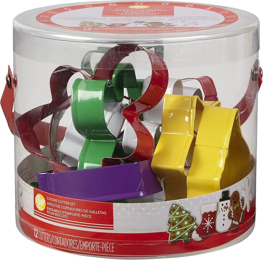 Wilton Cookie Cutter Set, Silver | Amazon (US)