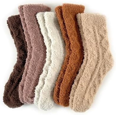 TEHOOK Warm & Cozy Valentines Gifts for Women, Fluffy Fuzzy Plush Sleeping Slipper Socks - Soft W... | Amazon (US)