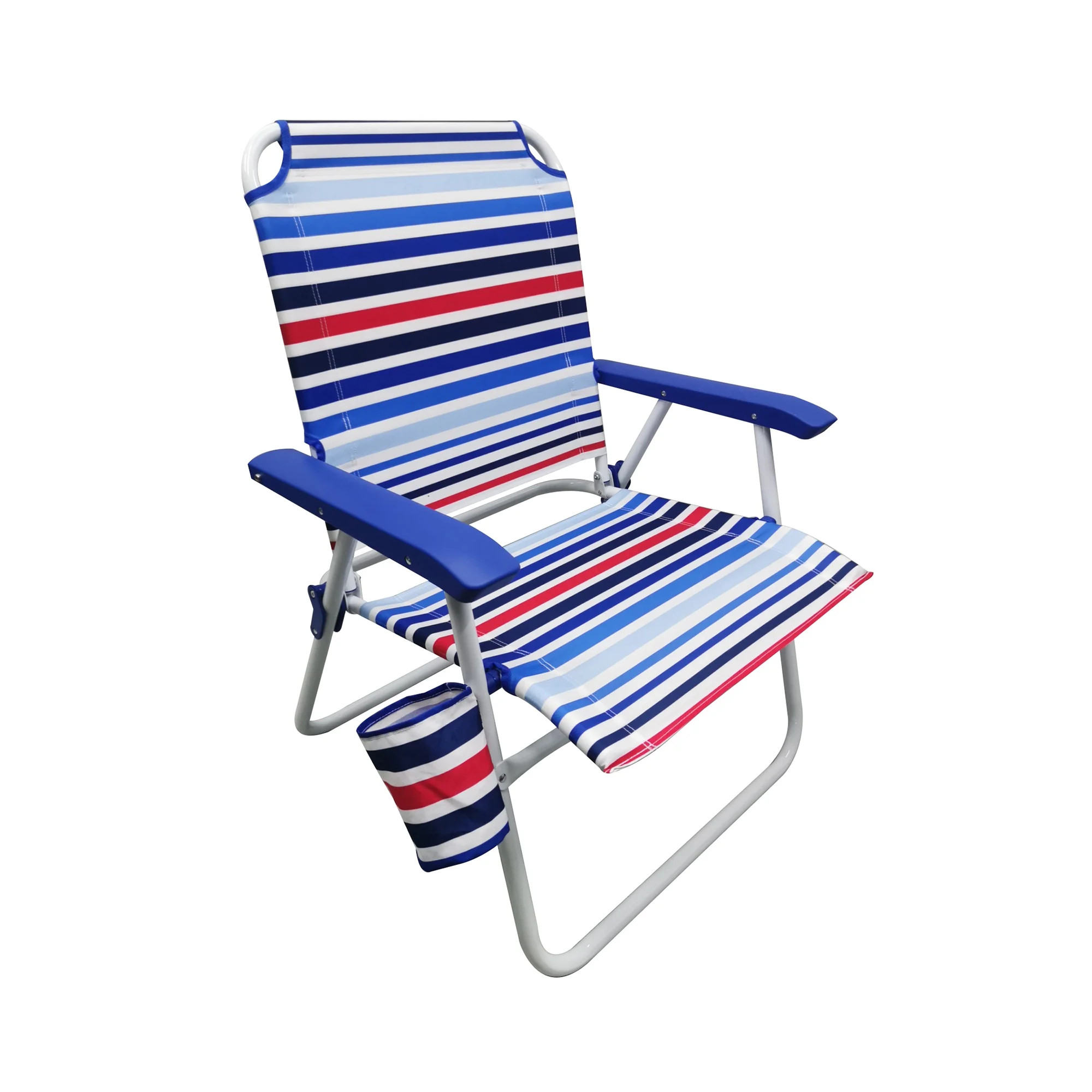 Mainstays Oversize Fabric Chair, Multicolor Stripe | Walmart (US)