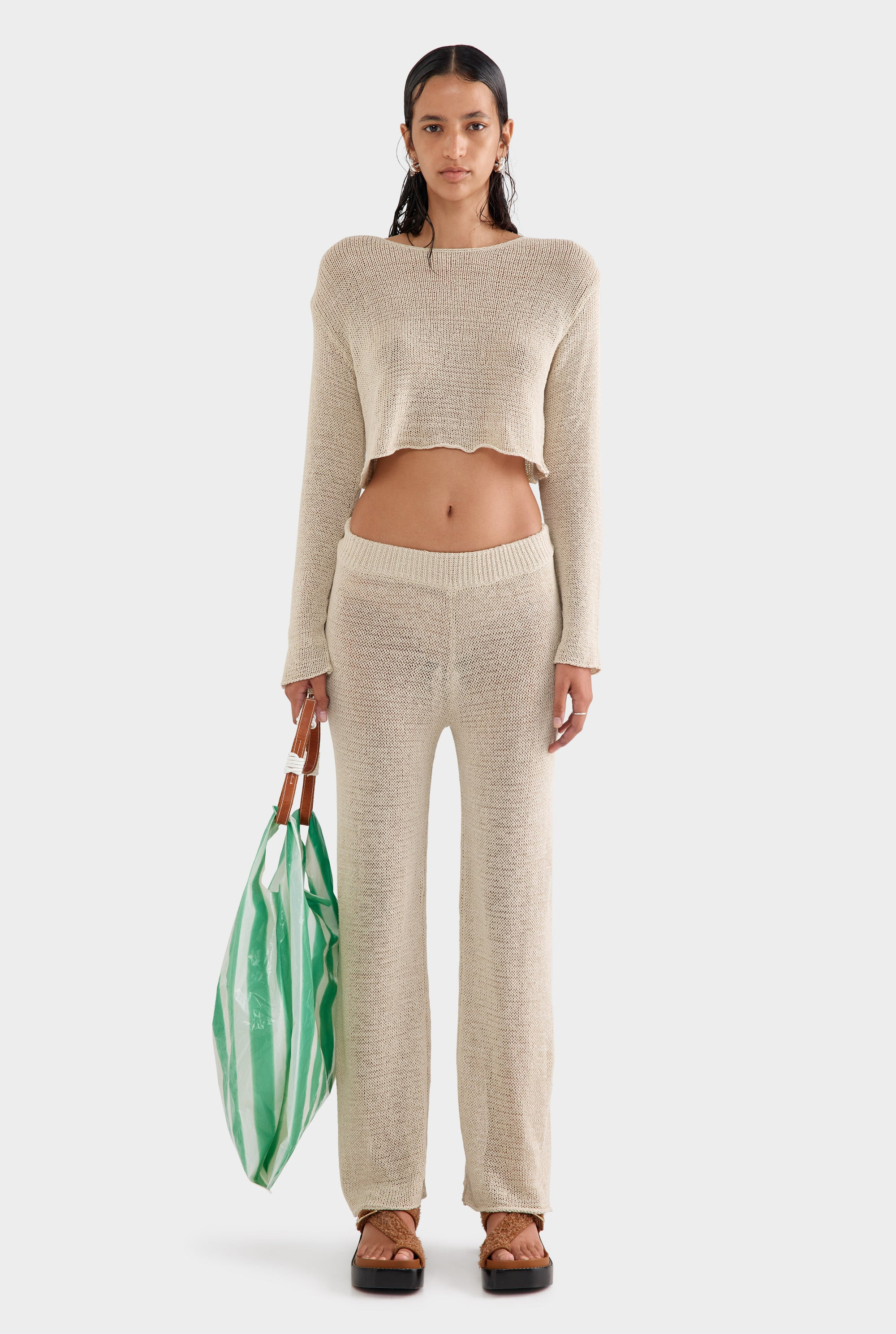 Gauze Knit Pant | Venroy AU