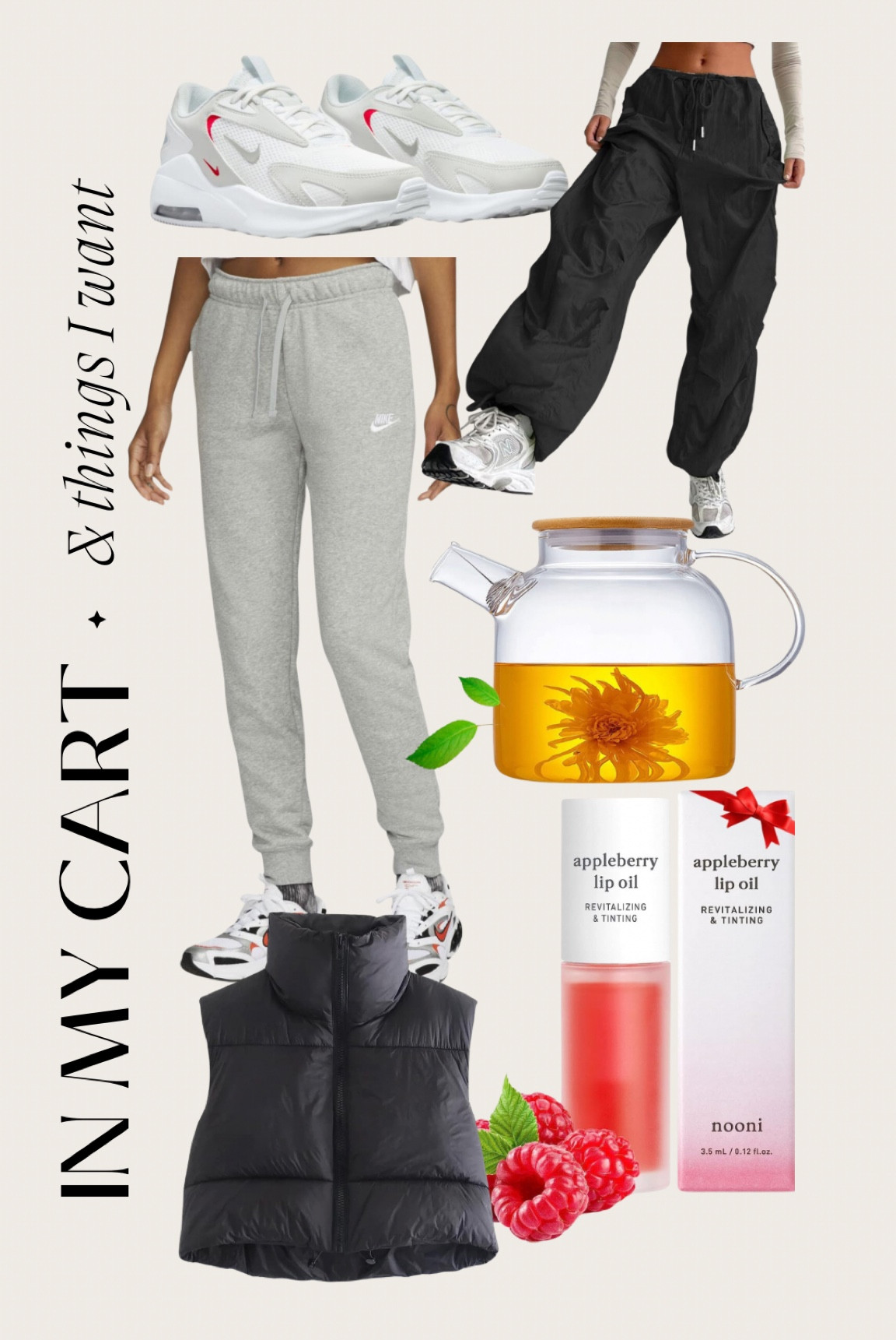 A few of the 114 things I have in my various carts. Really want this teapot for apple tea, it’s under $20 and so chic! 

#LTKshoecrush #LTKbeauty #LTKstyletip