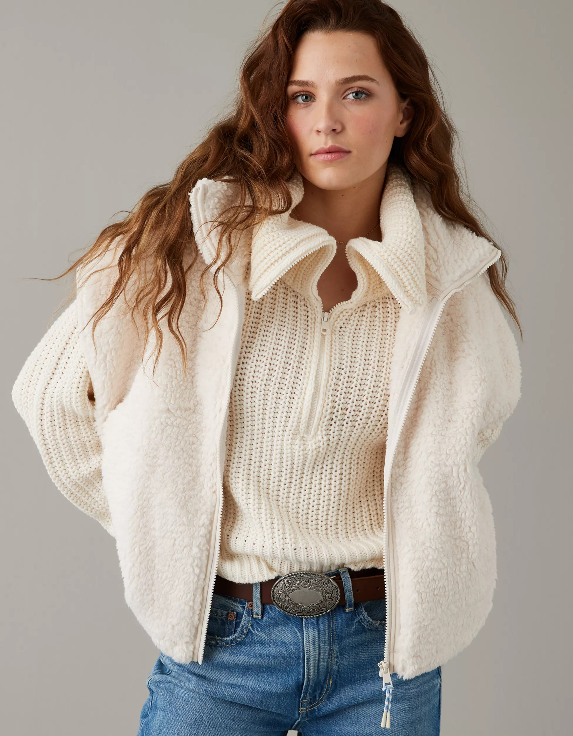 AE Sherpa Vest | American Eagle Outfitters (US & CA)