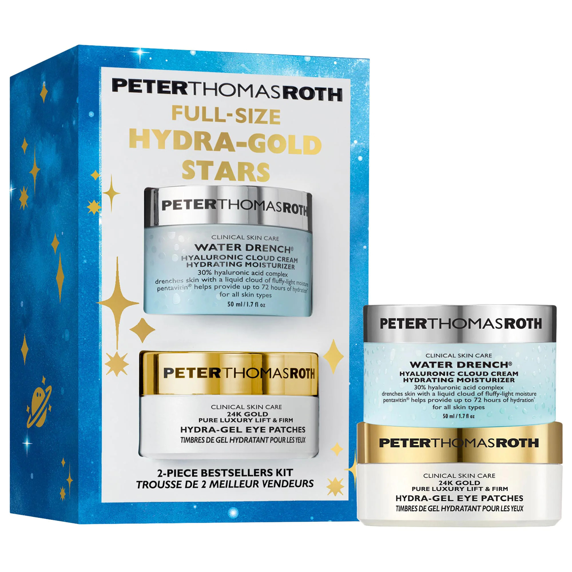 Peter Thomas Roth Full-Size Hydra-Gold Stars 2-Piece Bestsellers Kit | Sephora (US)