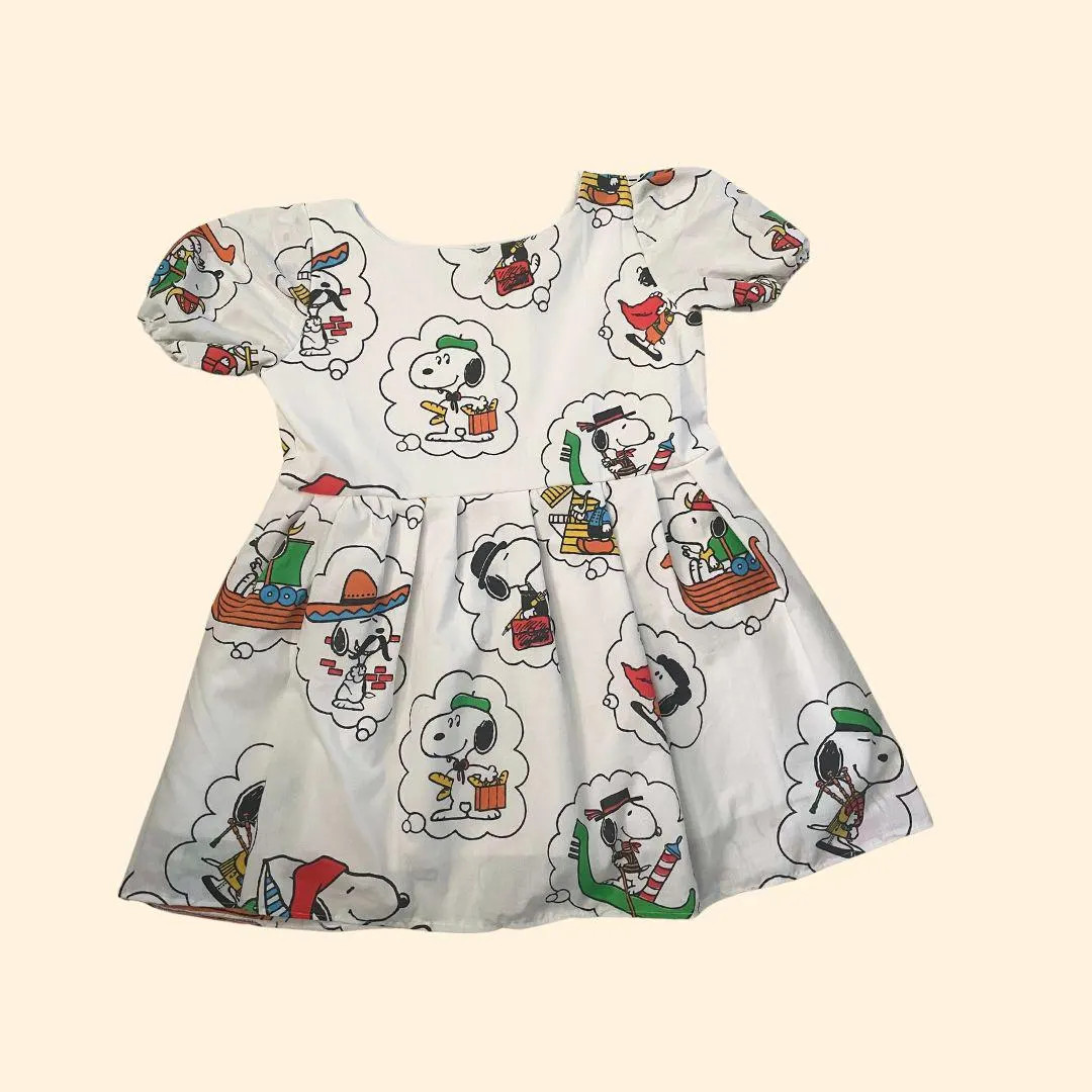 VINTAGE SHEET DRESS // Dog // Travel Dog // Snoopy // Womens 2X // Ready to Ship - Etsy | Etsy (US)