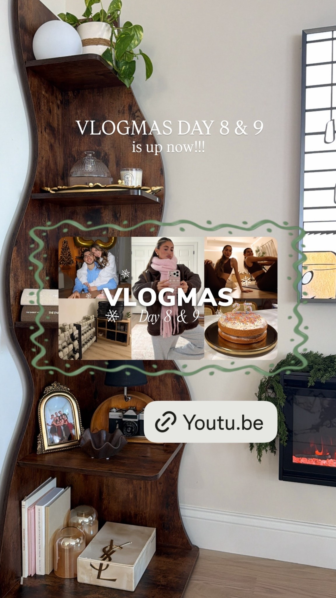 Linking my accent shelf & all my decor ✨ VLOGMAS DAY 8 & 9 is up now!!!

#LTKGiftGuide #LTKHome #LTKHoliday