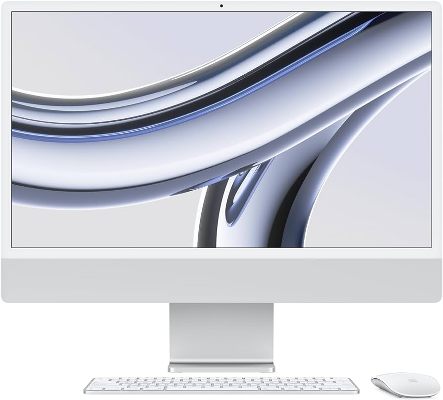 Apple 2023 iMac All-in-One Desktop Computer with M3 chip: 8-core CPU, 8-core GPU, 24-inch Retina ... | Amazon (US)