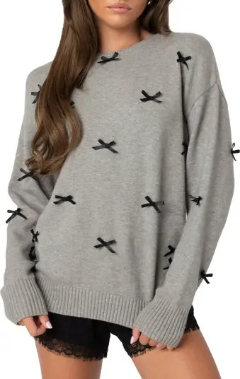 Bow Oversize Sweater | Nordstrom