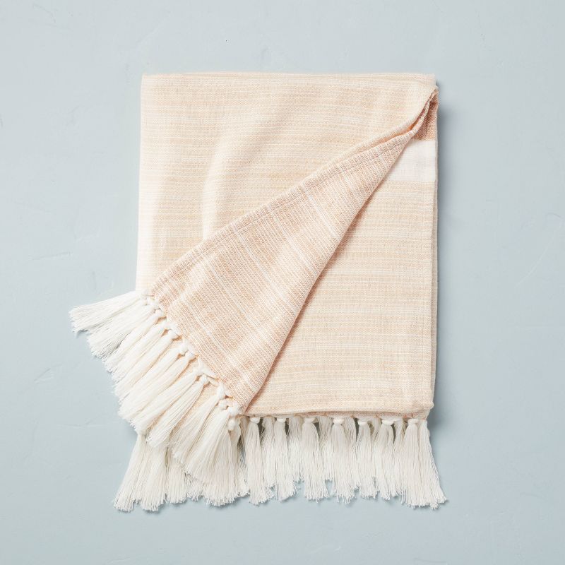 Lightweight Color Block Gauze Throw Blanket - Hearth & Hand™ with Magnolia | Target