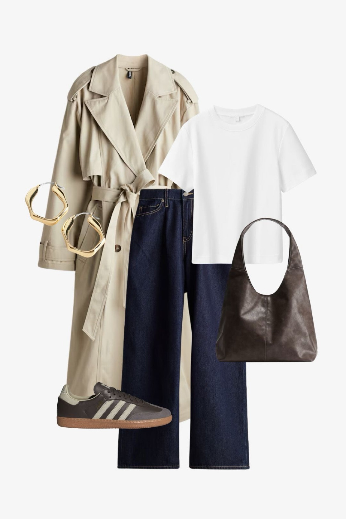 Simple and chic outfit idea for fall 🍂💫
#trenchcoat #autumnoutfit #autumnfashion #jeansoutfit

#LTKStyleTip