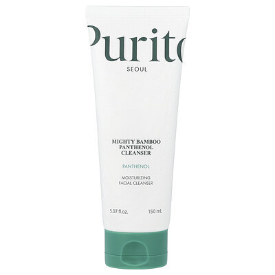 Purito, Mighty Bamboo Panthenol Cleanser, 5.07 fl oz (150 ml) | iHerb
