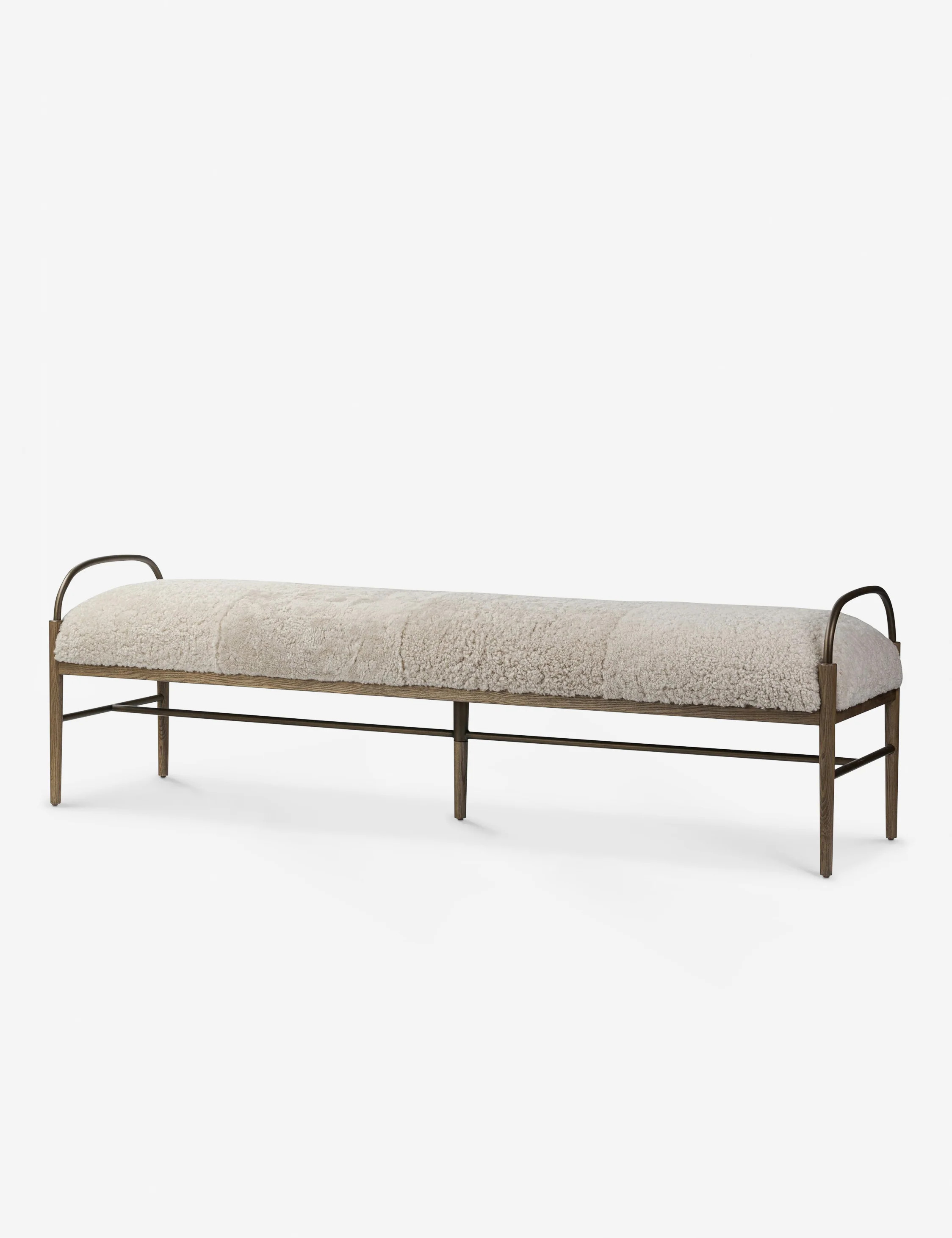 Demi Bench by Amber Lewis x Four Hands | Lulu and Georgia 