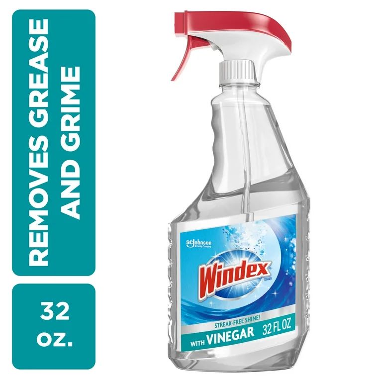 Windex® with Vinegar Glass Window Cleaner, Spray Bottle, 32 fl oz | Walmart (US)