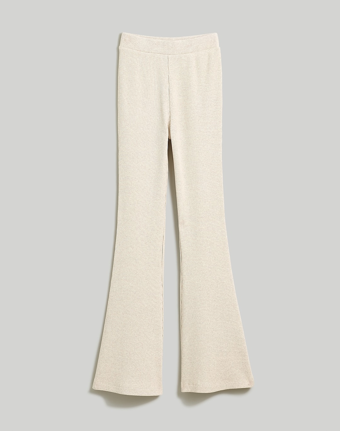 Ribbed Pull-On Flare Pants | Madewell