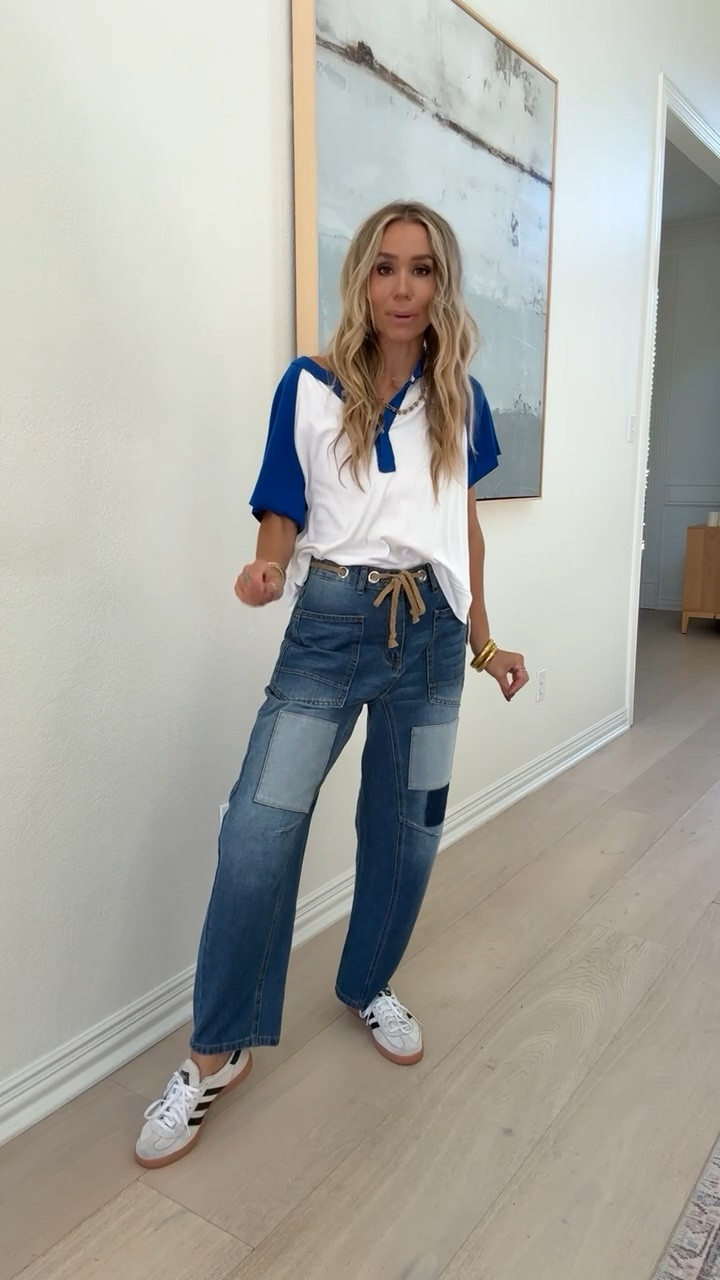 These Amazon FP inspired barrel jeans are so good! If you’ve been wanting to try barrel jeans, but just haven’t, these are the ones. Wearing s/ my tts

#LTKFindsUnder50 #LTKStyleTip #LTKFindsUnder100