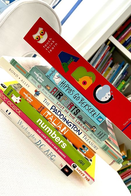 Our book stack or current favorites 📚📖 hop over to @magnoliastripes for my video going through each one and why we love them! 

#bookworms #childrensbooks #lonelyplanet #summerbookclub #kidsbooks #giftguide

#LTKGiftGuide #LTKfamily #LTKkids