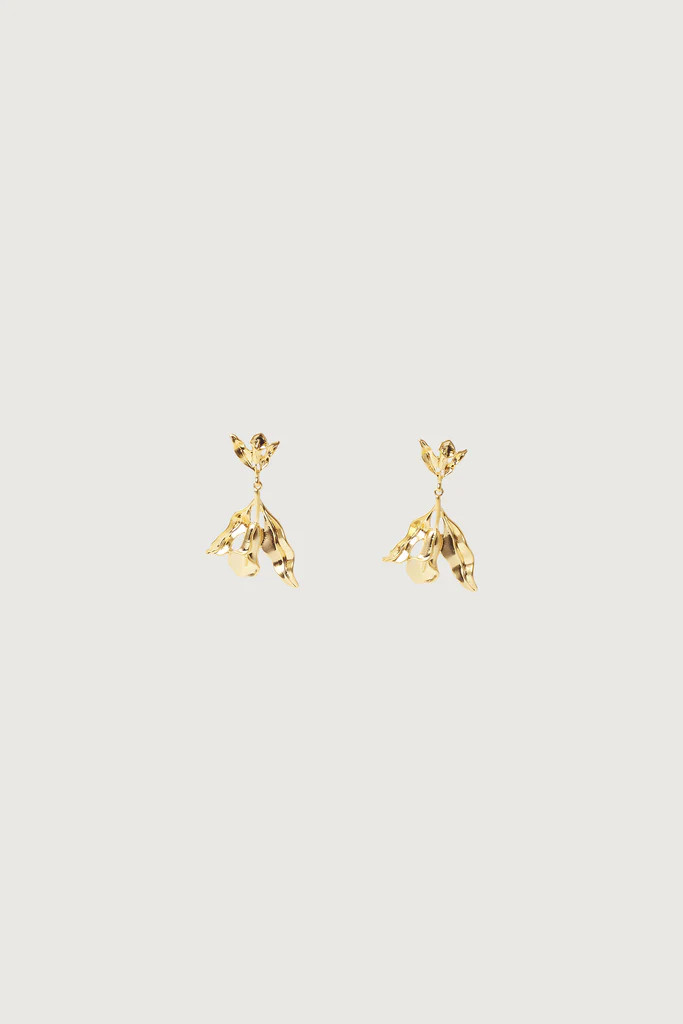 FLOWER DROP EARRING | OAK + FORT