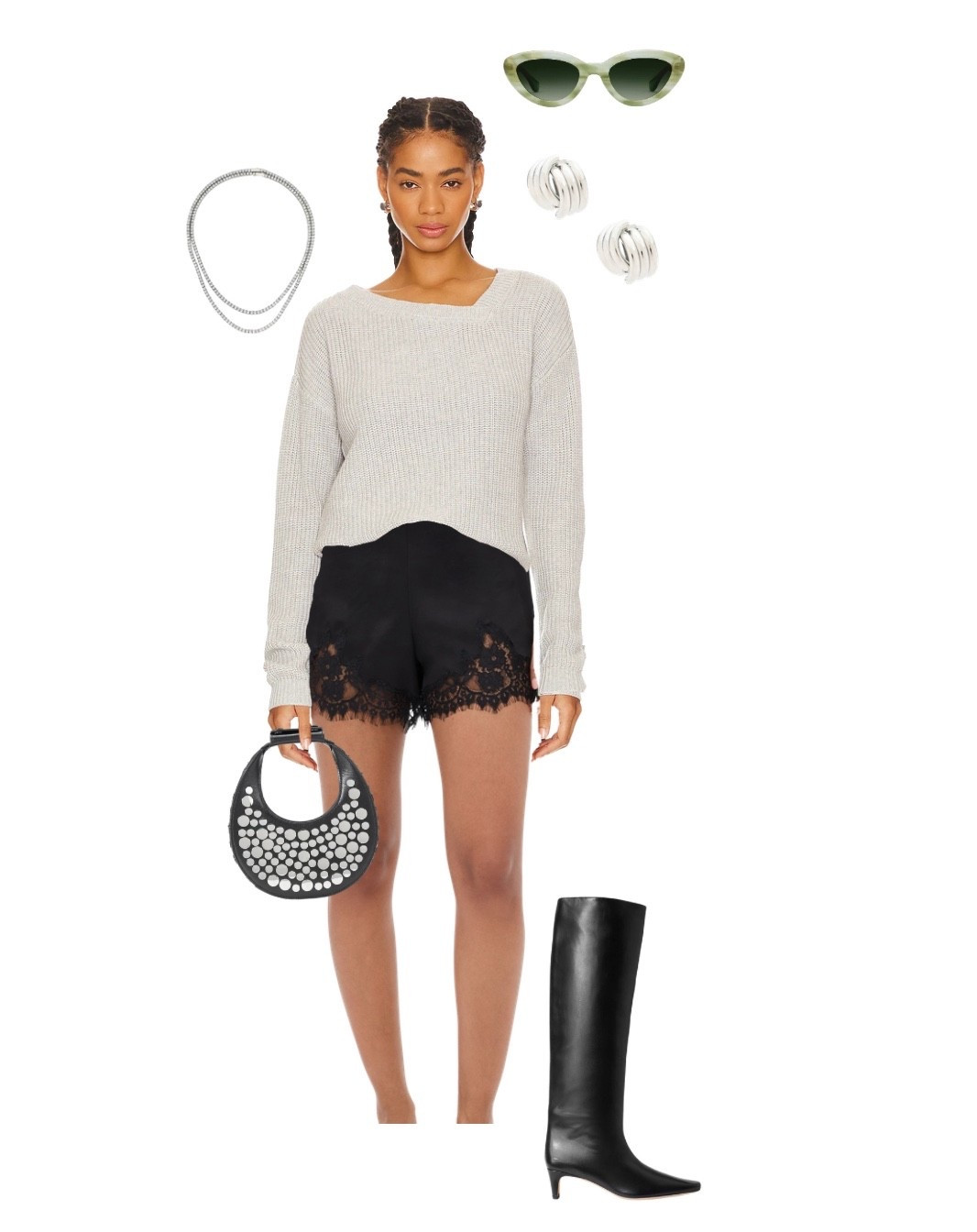 Love this fall outfit with the viral silk shorts!! 

#LTKootd #LTKHoliday #LTKSeasonal