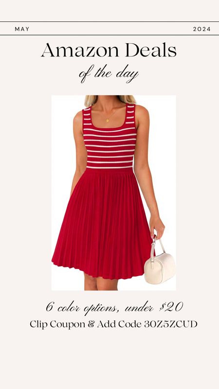 I just grabbed this classic, old money dress for under $20! It comes in 6 colors and is giving me Paris vibes. Perfect for Memorial Day and July 4th! Clip the coupon and add code 30Z5ZCUD

#LTKSeasonal #LTKWorkwear #LTKOver40