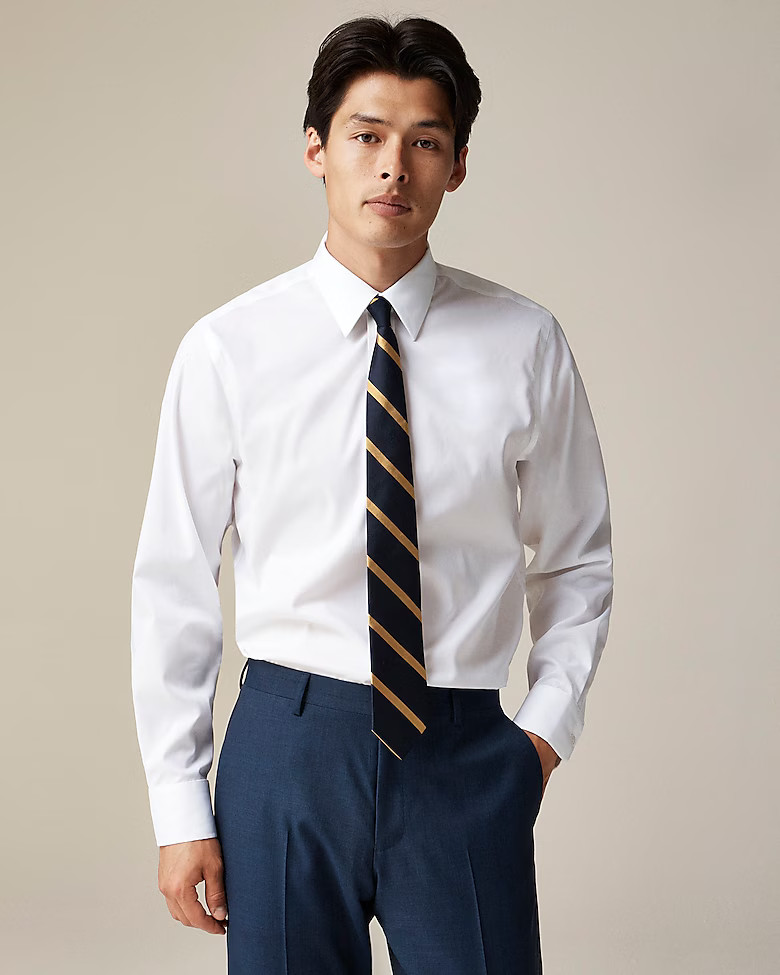 Bowery wrinkle-free dress shirt with spread collar | J. Crew US