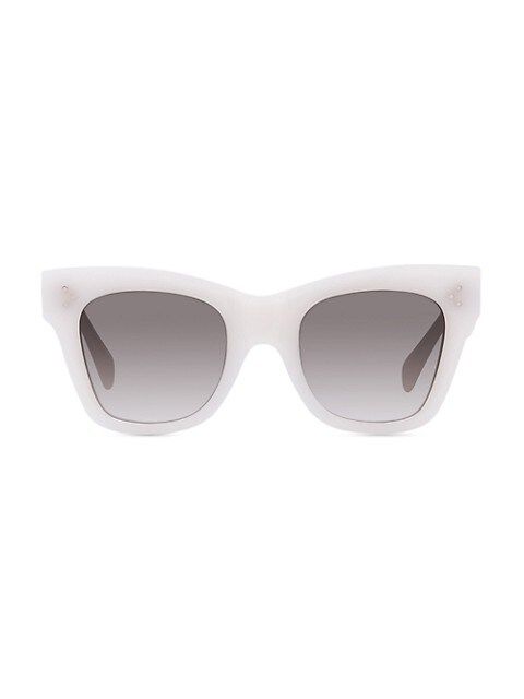 50MM Rectangular Sunglasses | Saks Fifth Avenue