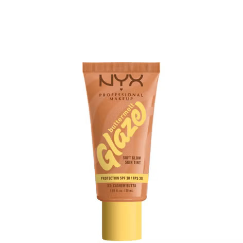 NYX Professional Makeup Buttermelt Glaze Soft Glow Skin Tint + SPF/FPS 30 Foundation 12h Wear Cas... | Look Fantastic (CN)
