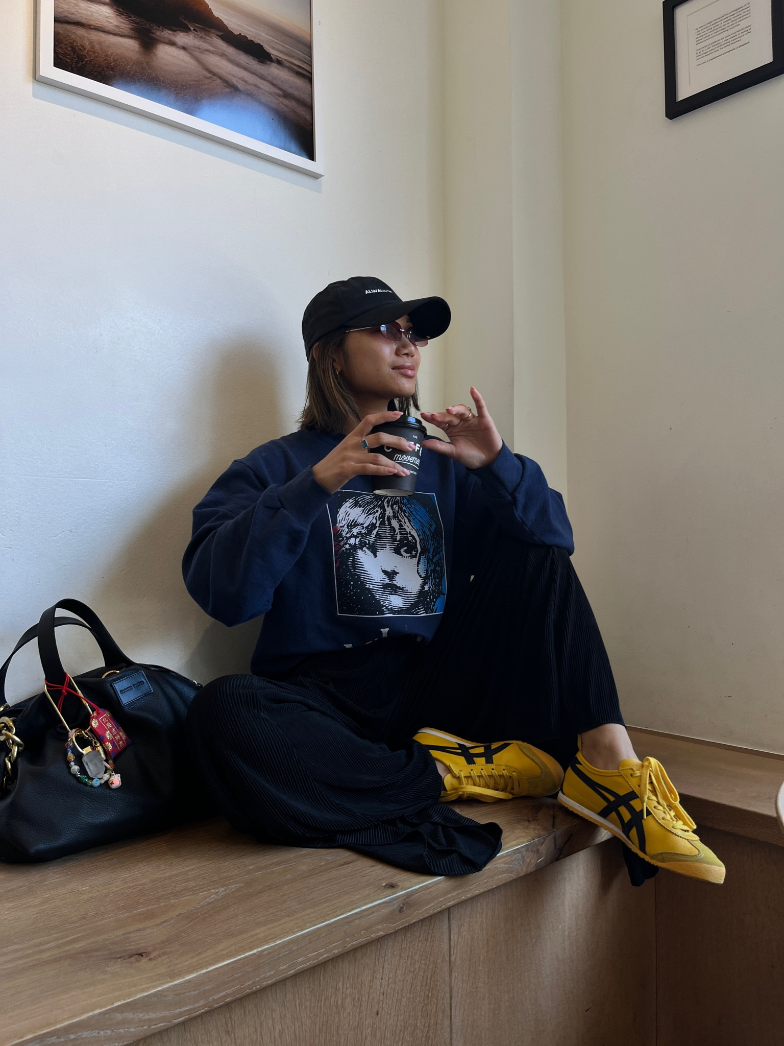 Cafe outfit / Best summer sneakers / Onitsuka Tiger Mexico 66 Outfit Inspo / Crewneck ootd / Streetwear casual 

#LTKStyleTip #LTKItBag #LTKShoeCrush