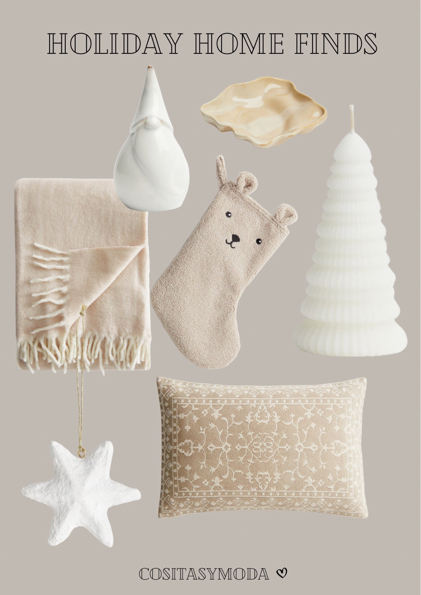 Holiday Home Finds 🤍

#LTKCyberWeek #LTKwinter #LTKespana