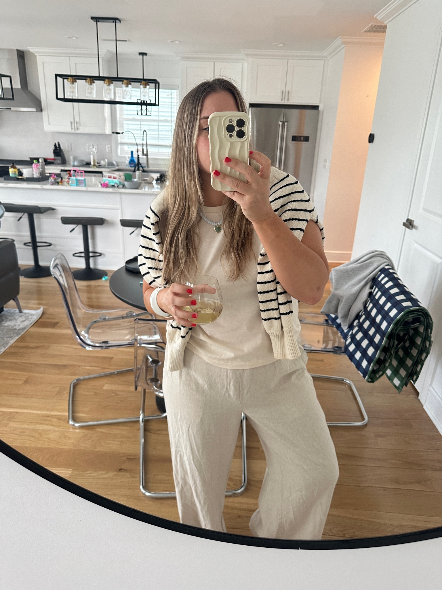 Best $10 cotton tees! 

Linen blend pants true to size