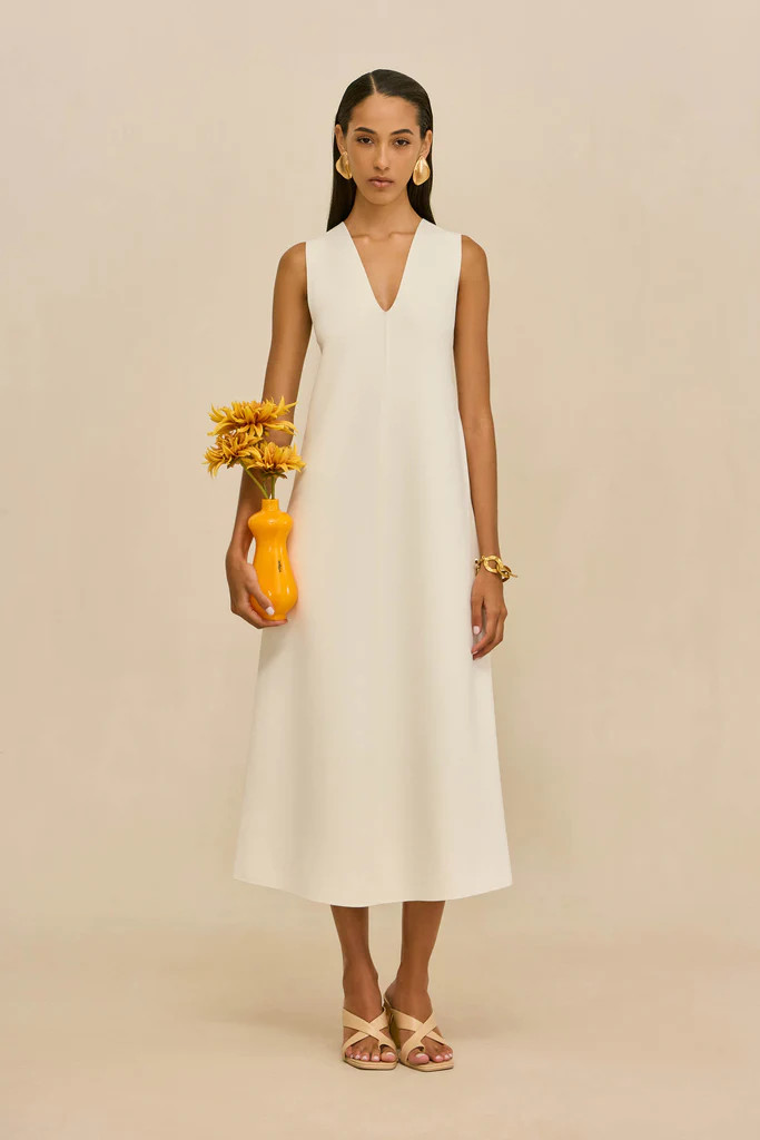 VIOLLET KNIT DRESS - OFF WHITE | Cult Gaia - US