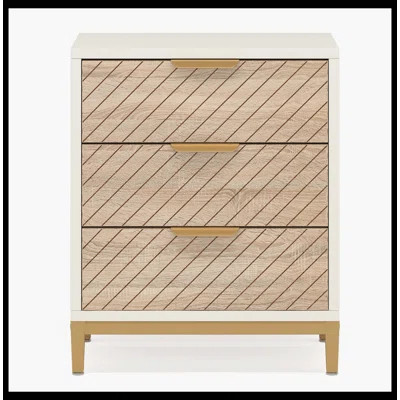 3-Drawer Nightstand Bedside End Table For Bedroom | Wayfair North America