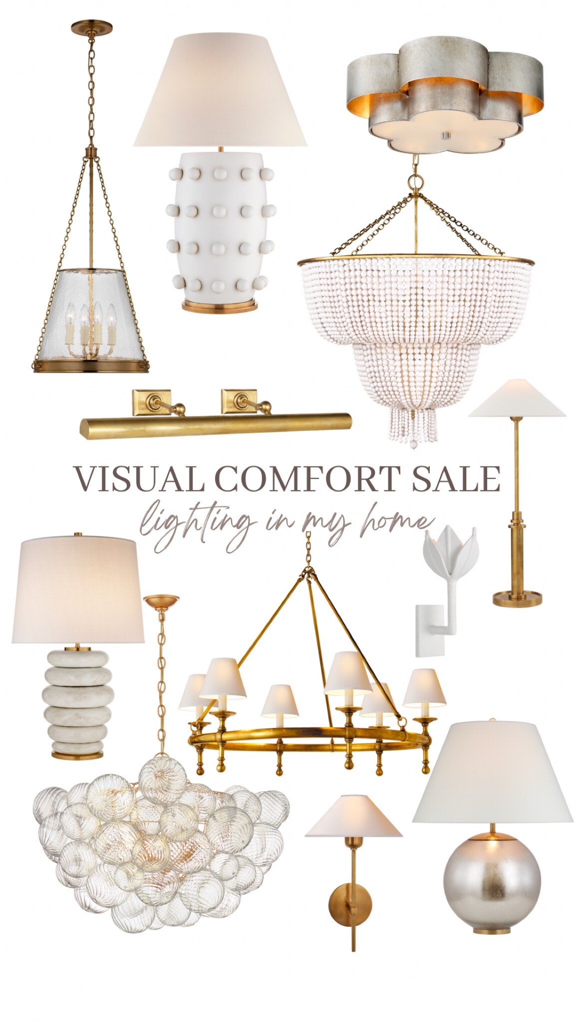 Visual comfort sale, Fourth of July sale, lighting, table lamp, chandelier, sconce, picture light 

#LTKhome #LTKsalealert #LTKstyletip
