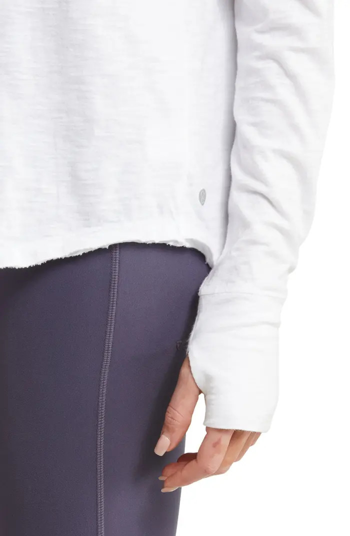 Relaxed Long Sleeve Slub Jersey T-Shirt | Nordstrom