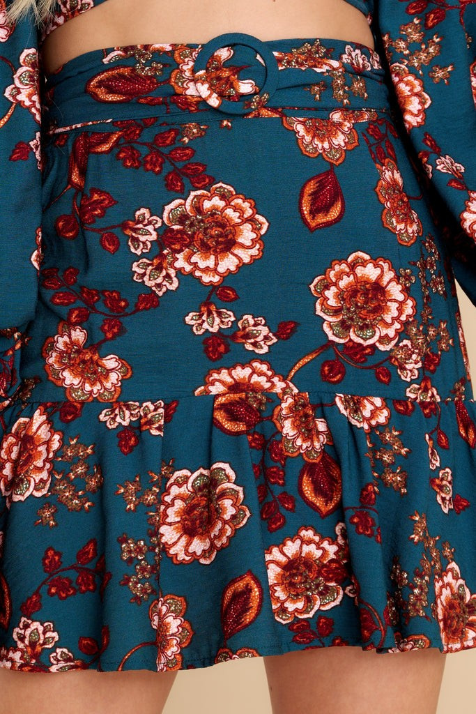 Olivia Multi Mini Skirt | Red Dress 