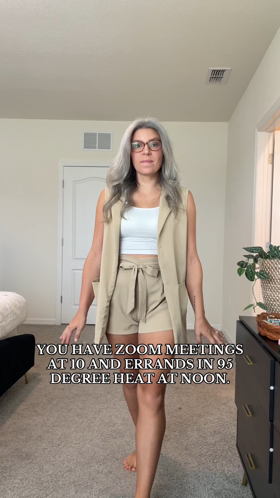 
When it’s giving “I have my life together” and “I live in Florida and I’m not melting today.” Paperbag shorts and a vest are the underrated heroes of WFH style in the heat.

✨ Outfit linked on my LTK & I post new finds daily!
#MagicMakingMorgan #WorkFromHomeStyle #FloridaGirlStyle

#WFHStyle #FloridaFashion #SummerOutfitInspo #OOTD #PaperbagShorts #MomStyle #DisneyLocalLife #NeutralStyle #LTKFinds #ComfortCreator #MinimalChic #FloridaOutfit #HotWeatherOutfits #TargetStyle #SummerWorkWear #WorkFromHomeOutfit #OOTDFitCheck

#LTKWorkwear #LTKFindsUnder50 #LTKSeasonal