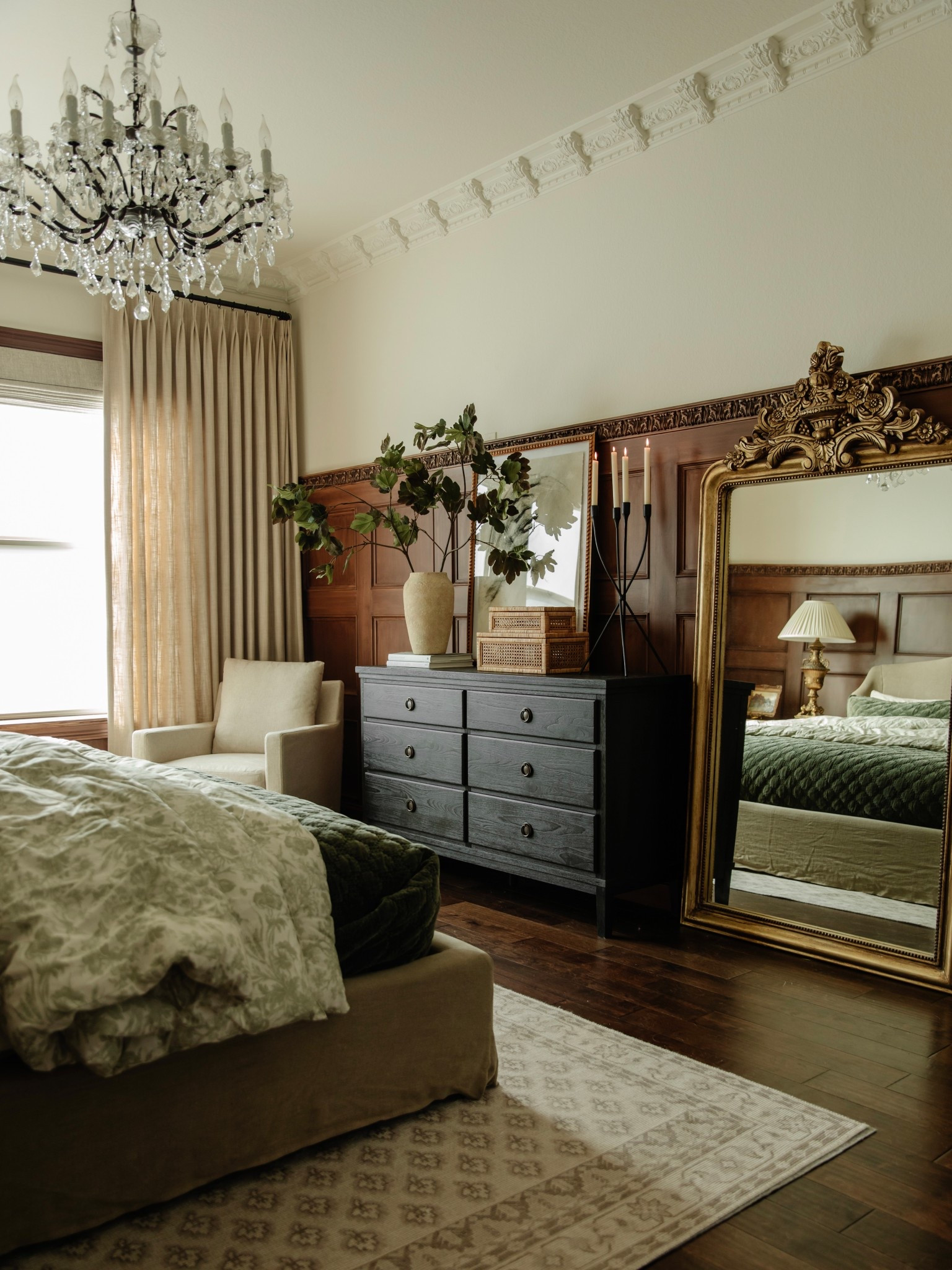 Got some new pieces for my bedroom and am in LOVE! Everything new is from Pottery Barn and is so beautiful- my bedroom finally feels complete! 

French dresser, European decor, velvet bedding 

#LTKHome