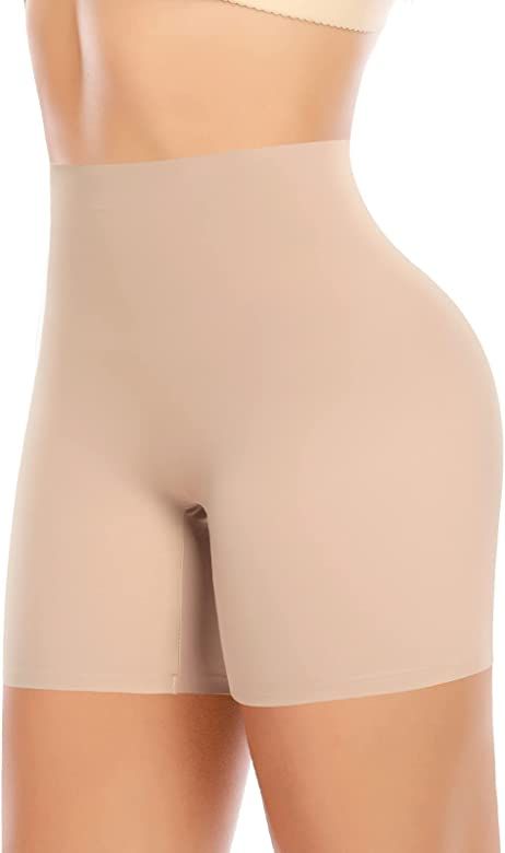 Seamless Shaping Boyshorts Panties for Women Slip Shorts Under Dress Tummy Control Shapewear Shor... | Amazon (US)