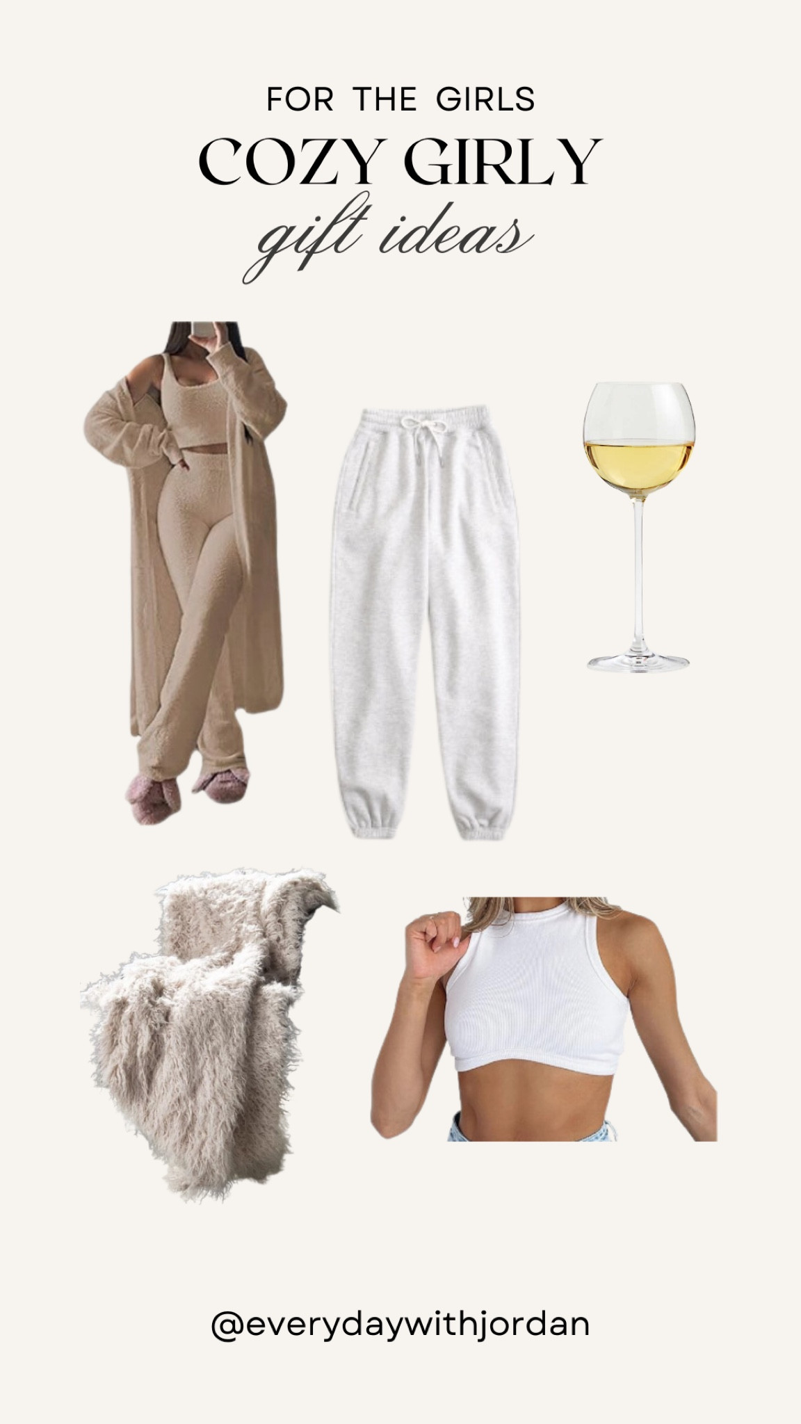 Gift Guide: Cozy Girly

Holiday Gifts, Christmas Gift Ideas, Jeans, Boots, Dress, Eras Tour Outfit, Christmas Decor, Family Photos, Coffee Table, Maternity, Sneakers, Date Night Outfit

#LTKHoliday #LTKStyleTip #LTKGiftGuide