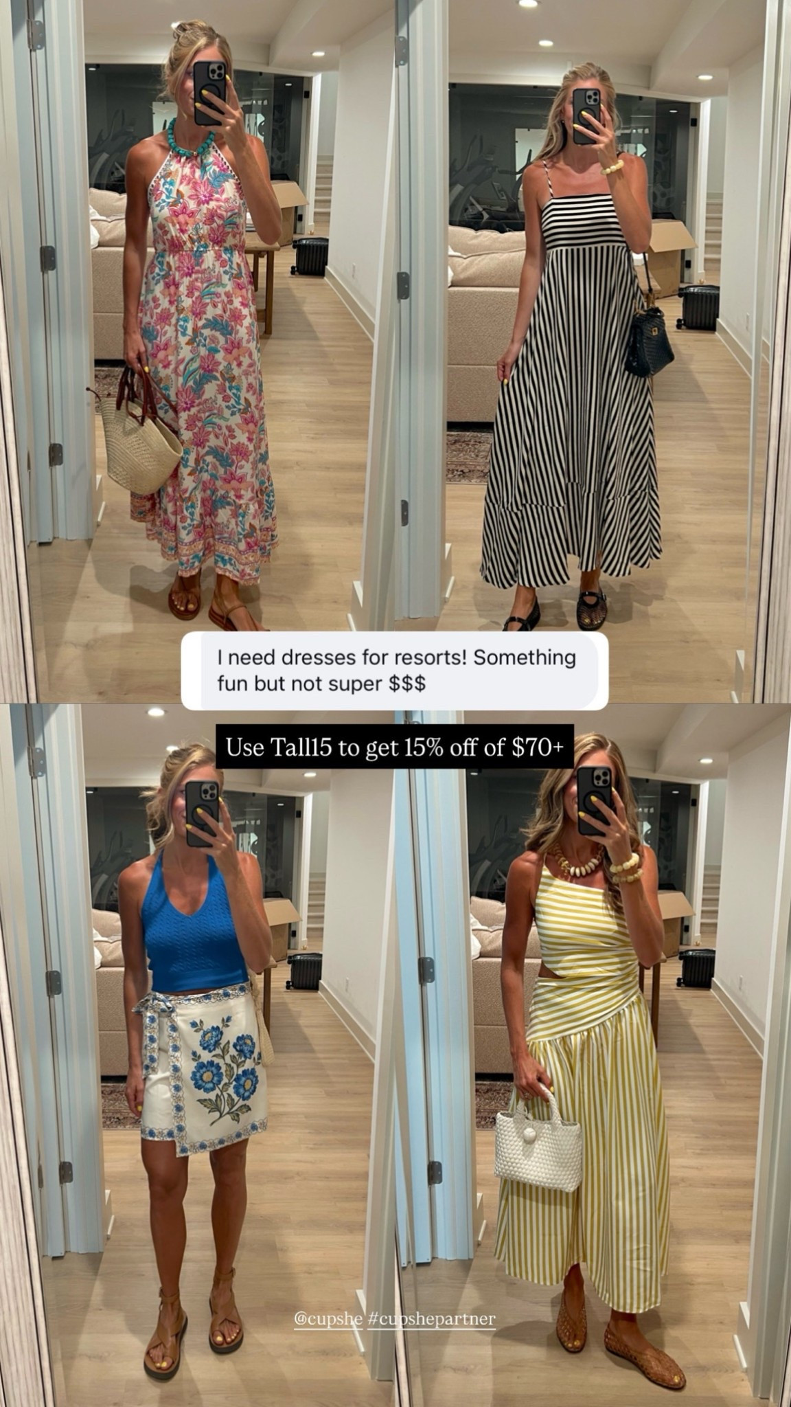 Beach vacation outfit ideas that are super affordable + use code Tall15 for 15% off of $70+
I've been wearing @Cupshe for years because of their swimwear and now I love their coverups and dresses just as much! I wear my true size in everything (mediums)  

#Cupshe #Cupshepartner #swimsuits #swimwear #bikini #vacation

#LTKSwim #LTKTravel #LTKootd