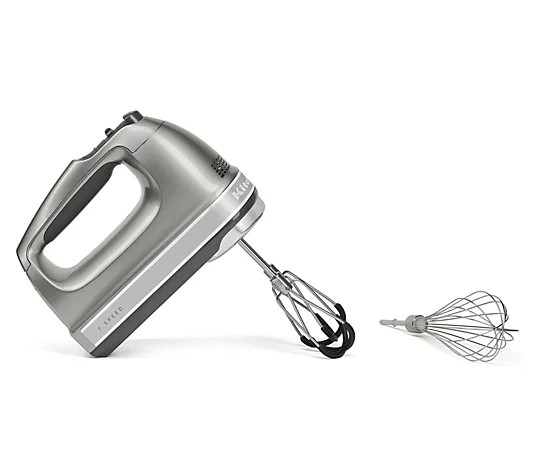 KitchenAid 7-Speed Digital Hand Mixer with Flex-Edge Beaters - QVC.com | QVC