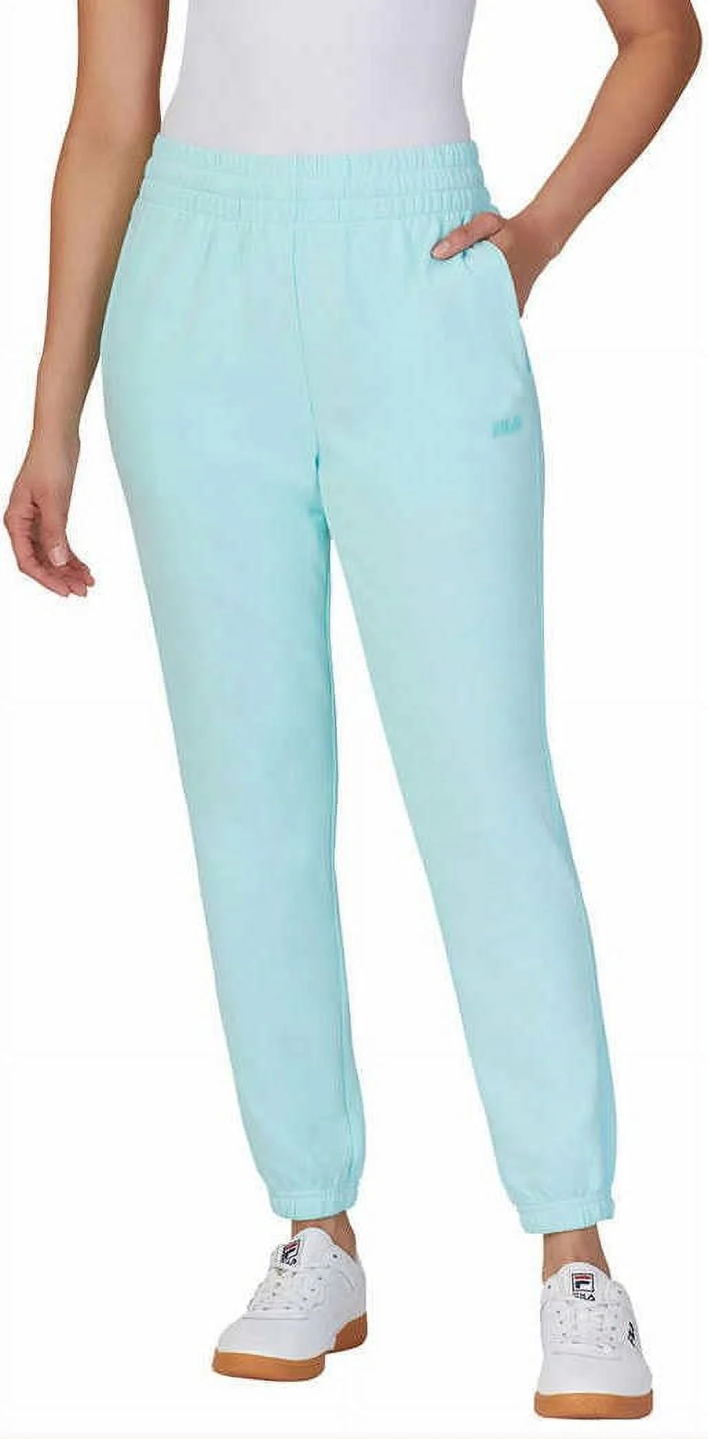 Fila Womens French Terry Jogger (US, Alpha, XX-Large, Regular, Regular, Blue Tint) | Walmart (US)