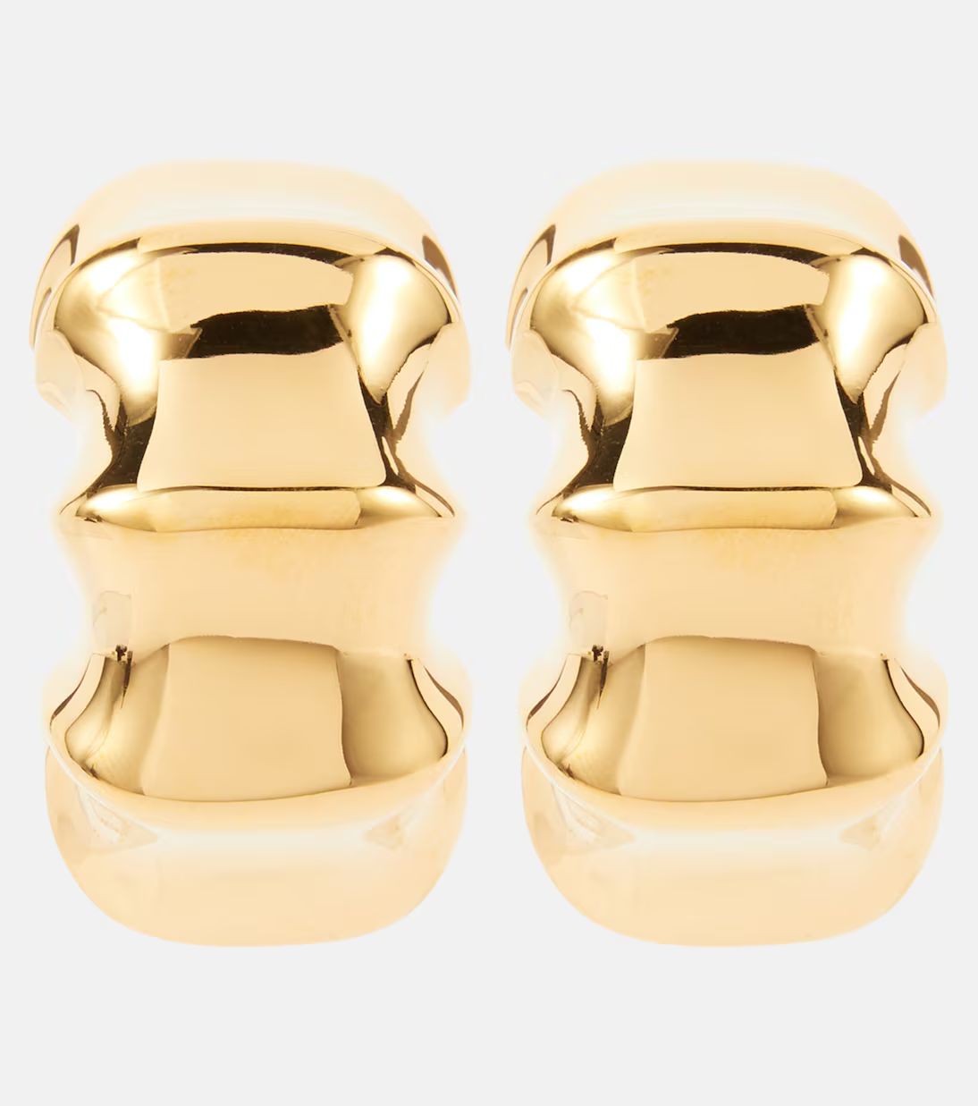 Julius Medium 18kt gold-plated brass earrings | Mytheresa (US/CA)