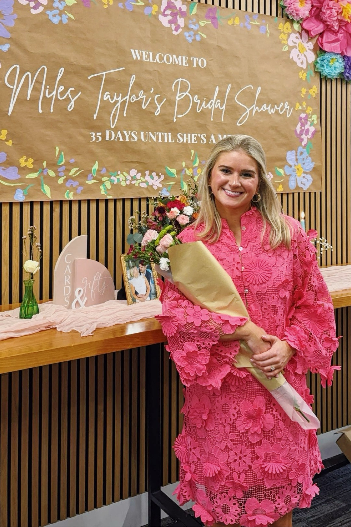 The CUTEST bridal shower dress💗💗