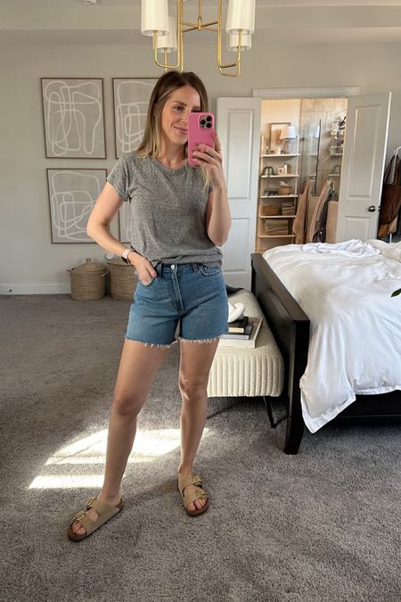 My favorite Jean shorts are 25% off right now! Fit TTS!