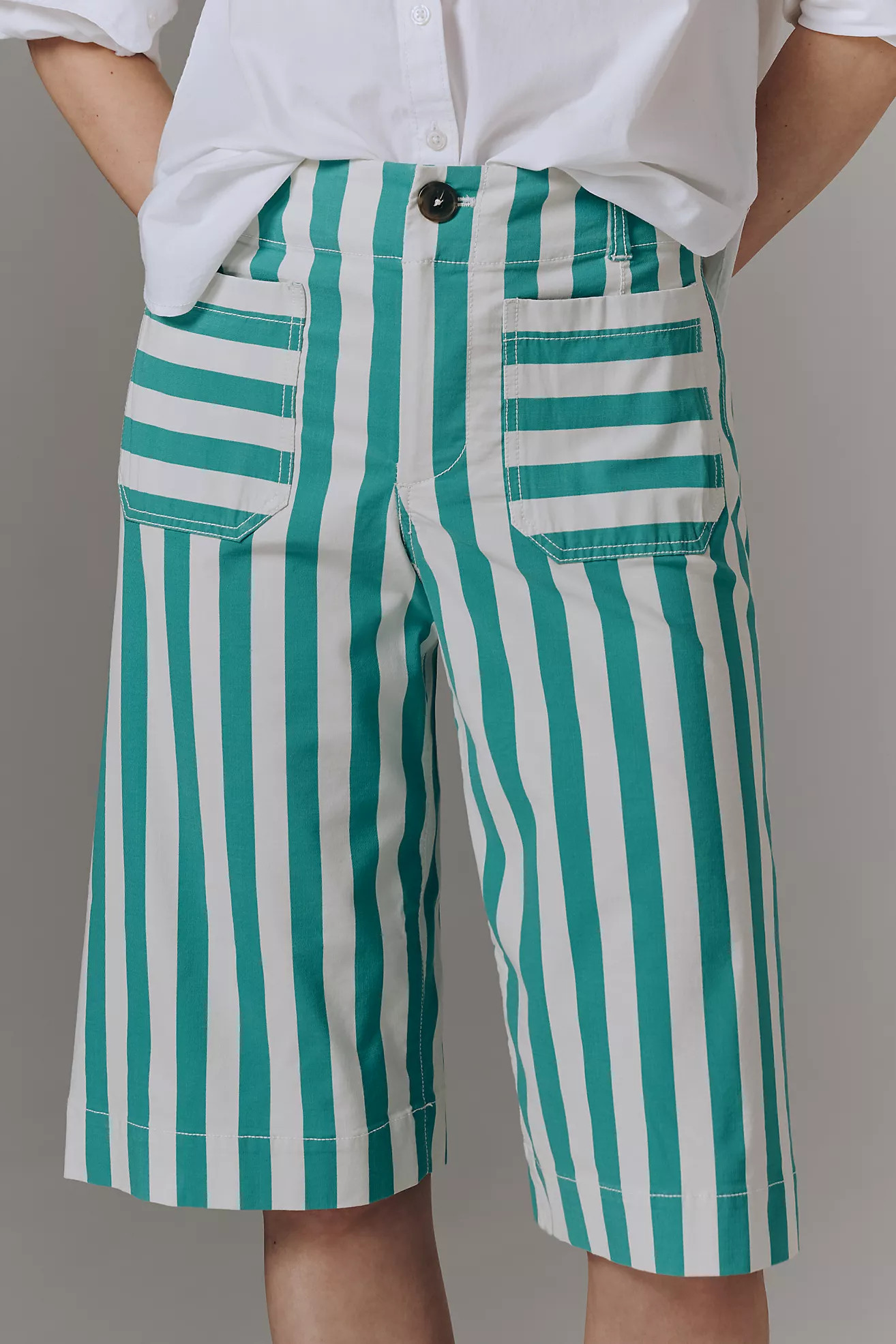 The Colette Longline Shorts by Maeve | Anthropologie (US)