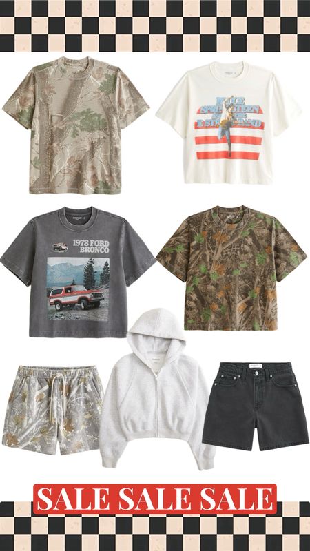 Abercrombie sale! The men’s cropped tees are 10/10 ! 🤠and their camo is on point! 🍁🍂

#LTKStyleTip #LTKSaleAlert