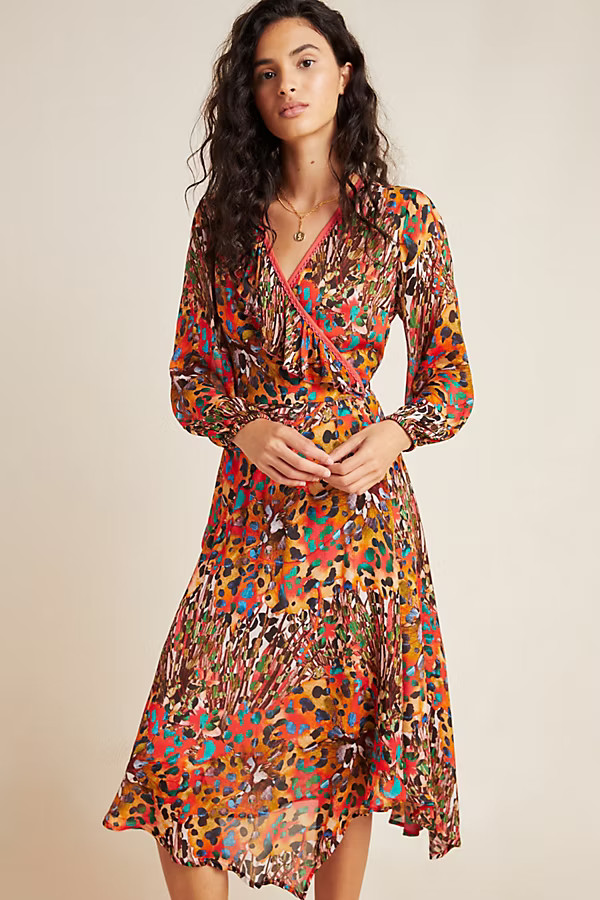 Jenny Maxi Wrap Dress | Anthropologie (US)