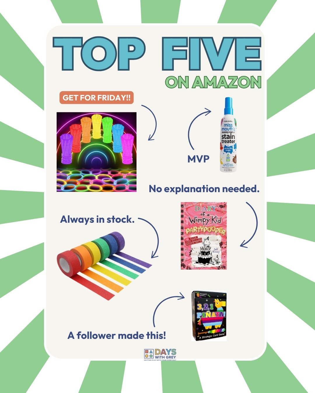 Top 5 recent favorites on Amazon. The glow sticks for Halloween are a must have! 

#LTKKids #LTKHalloween #LTKFamily