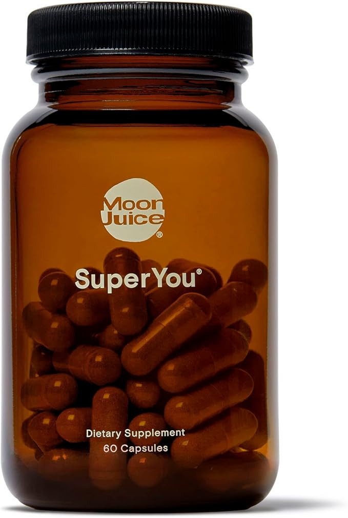 Moon Juice SuperYou Natural Calming Supplement & Daily Mood Support - 250mg Ashwagandha, 150mg Rh... | Amazon (US)