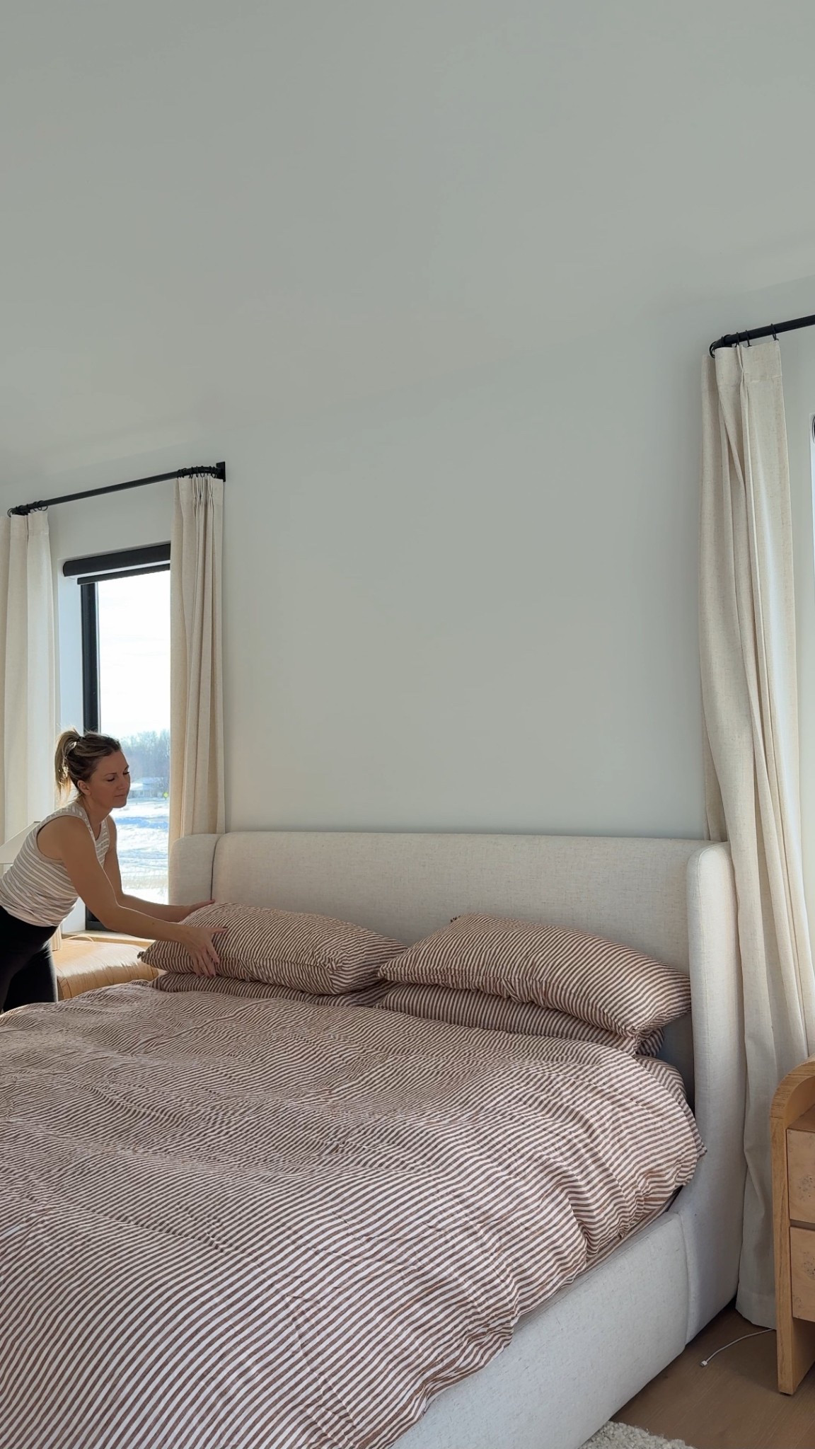 My strips linen bedding back in stock! 

#LTKHoliday #LTKHome #LTKGiftGuide